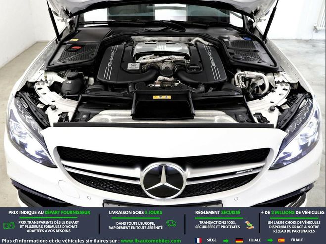 Mercedes Classe C 63 AMG BVA Blanc de 2015