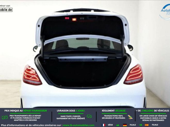 Mercedes Classe C 63 AMG BVA Blanc de 2015