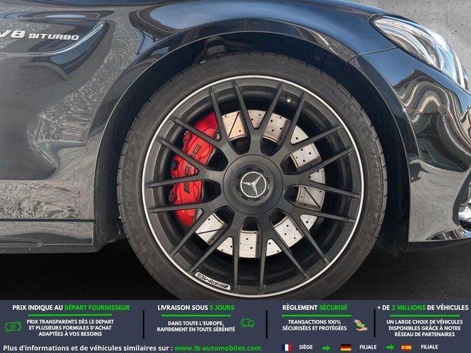 Mercedes Classe C 63 AMG BVA Noir M�tallique de 2017