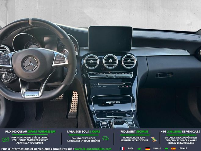 Mercedes Classe C 63 AMG BVA Noir M�tallique de 2017