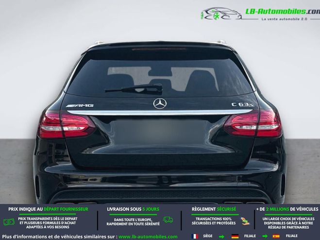 Mercedes Classe C 63 AMG BVA Noir M�tallique de 2017