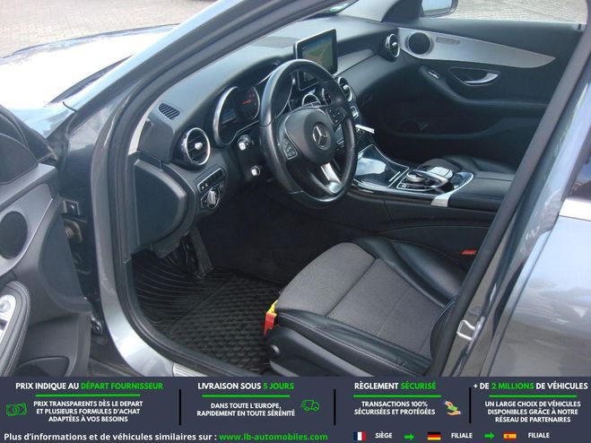 Mercedes Classe C 220 CDI BVA Gris M�tallique de 2016