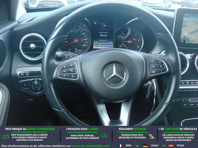 Mercedes Classe C 220 CDI BVA Gris M�tallique de 2016