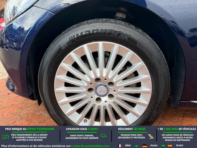 Mercedes Classe C 220 CDI BVA Bleu M�tallique de 2015