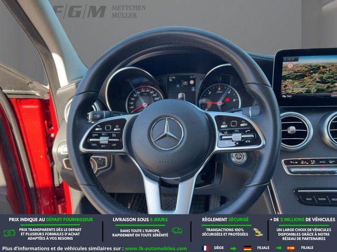 Mercedes Classe C 220 CDI BVA Rouge M�tallique de 2018