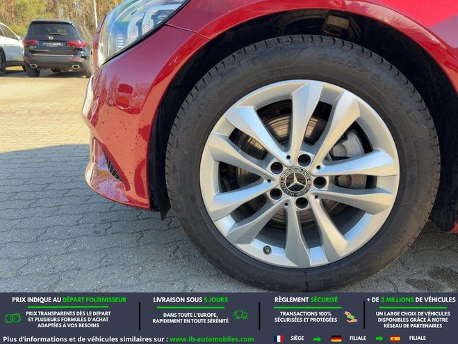 Mercedes Classe C 220 CDI BVA Rouge M�tallique de 2018