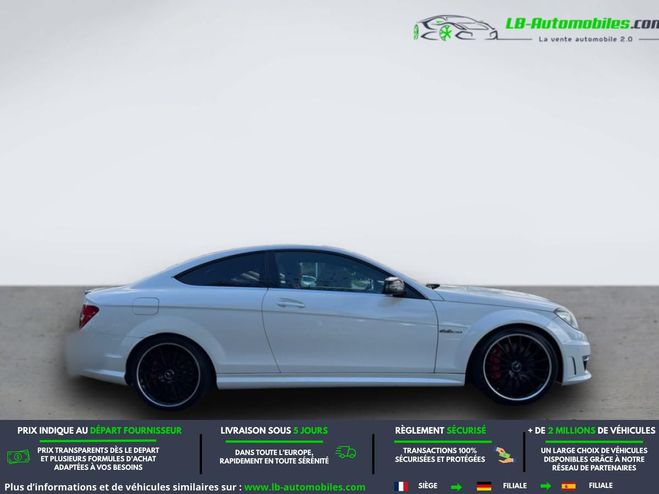 Mercedes Classe C 63 AMG BVA Blanc M�tallique de 2012