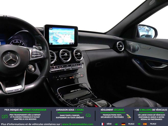 Mercedes Classe C 63 AMG BVA Gris M�tallique de 2017