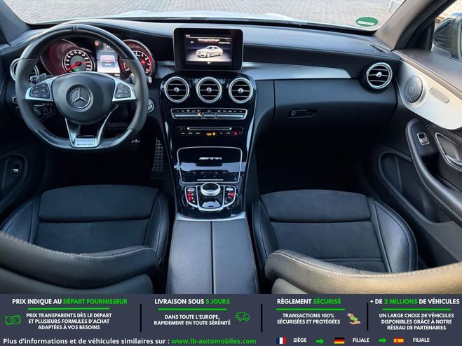 Mercedes Classe C 63 AMG BVA Blanc M�tallique de 2016