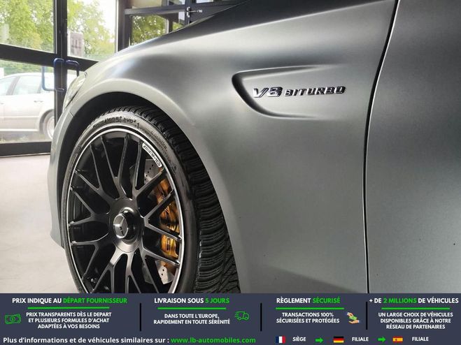 Mercedes Classe C 63 AMG BVA Gris Mate de 2017