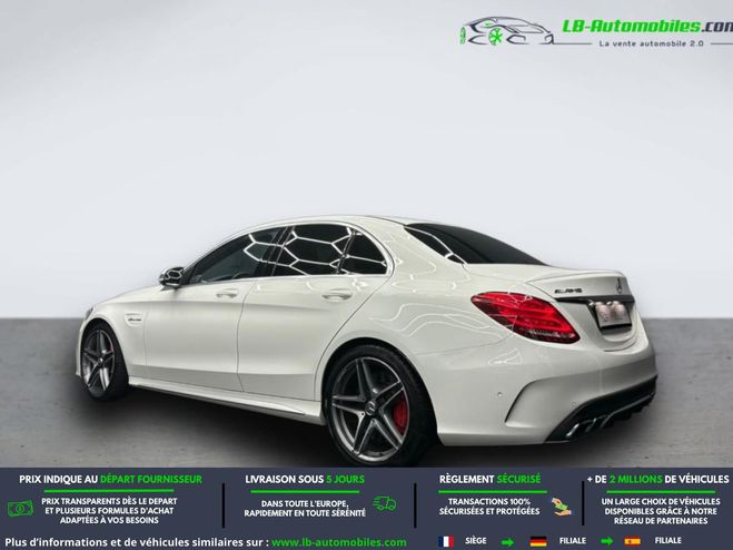 Mercedes Classe C 63 AMG BVA Blanc M�tallique de 2017