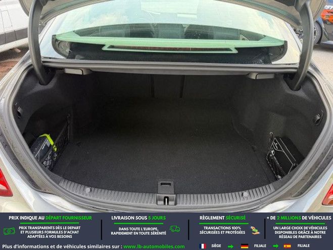 Mercedes Classe C 180 BVA Argent� M�tallique de 2016