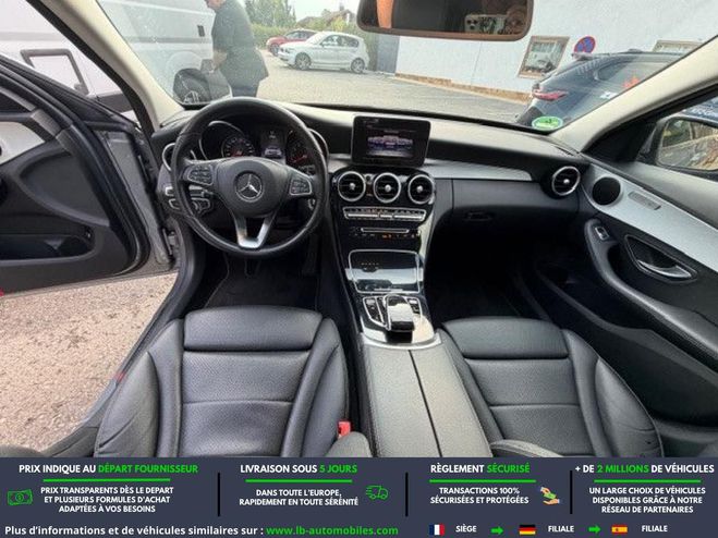 Mercedes Classe C 180 BVA Argent� M�tallique de 2016