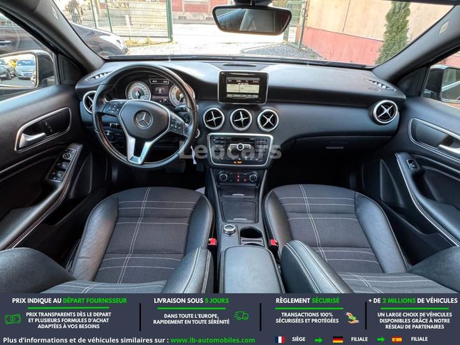 Mercedes Classe A 180 BVA Noir M�tallique de 2015