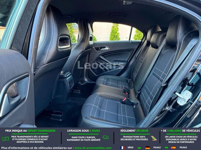 Mercedes Classe A 180 BVA Noir M�tallique de 2015