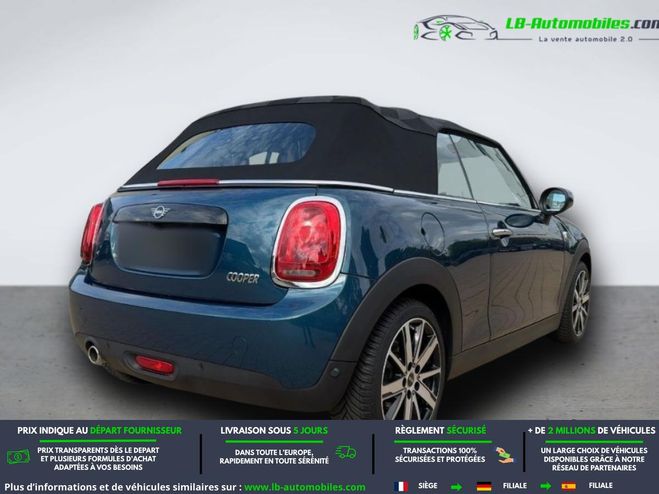 Mini Cabrio 136 ch BVA Bleu M�tallique de 2021