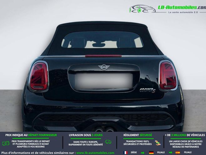 Mini Cabrio S 178 ch BVA Noir M�tallique de 2021
