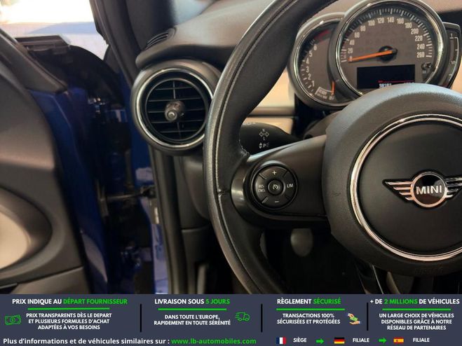 Mini Cabrio One 102 ch BVM Bleu M�tallique de 2019