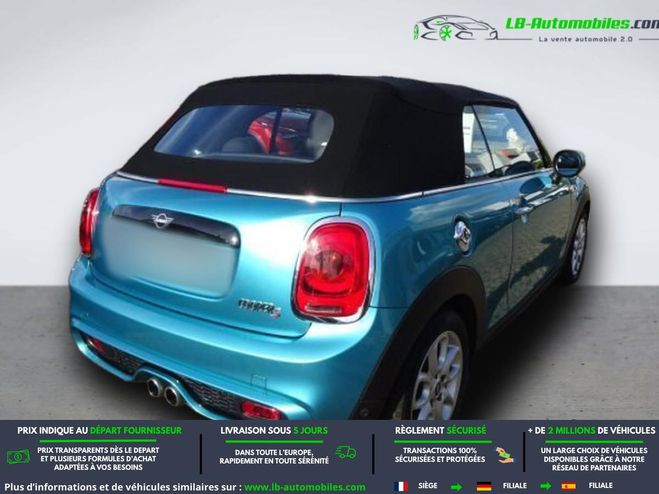 Mini Cabrio S 192 ch BVM Bleu de 2019