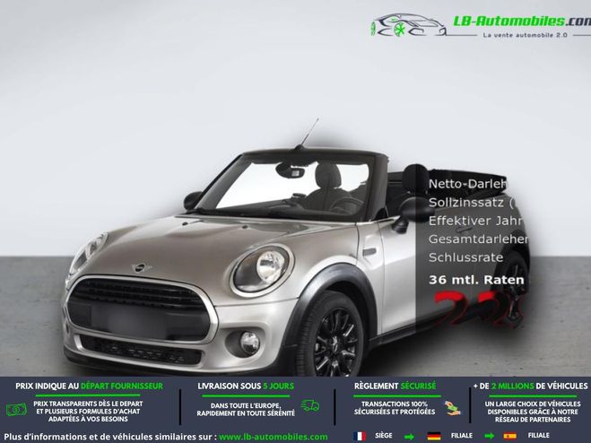 Mini Cabrio One 102 ch BVM Argent� M�tallique de 2019