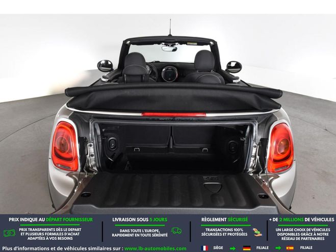 Mini Cabrio One 102 ch BVM Argent� M�tallique de 2019