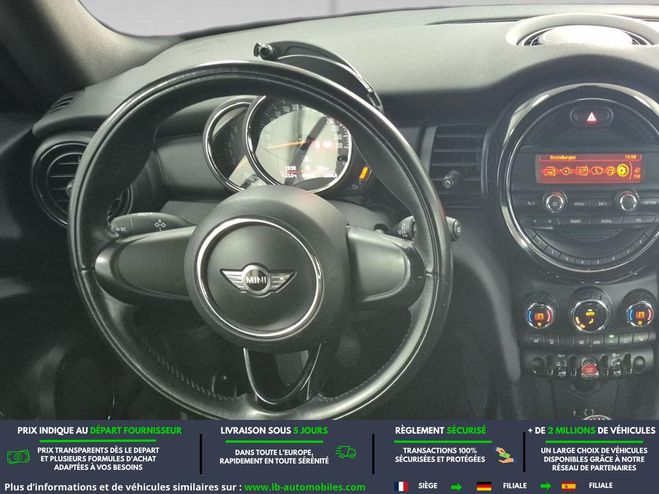 Mini Cabrio One 102 ch BVM Argent� M�tallique de 2018