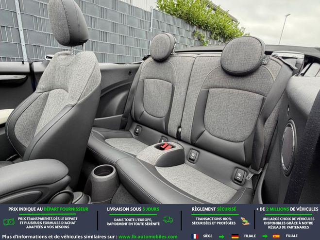 Mini Cabrio S 192 ch BVA Bleu M�tallique de 2019