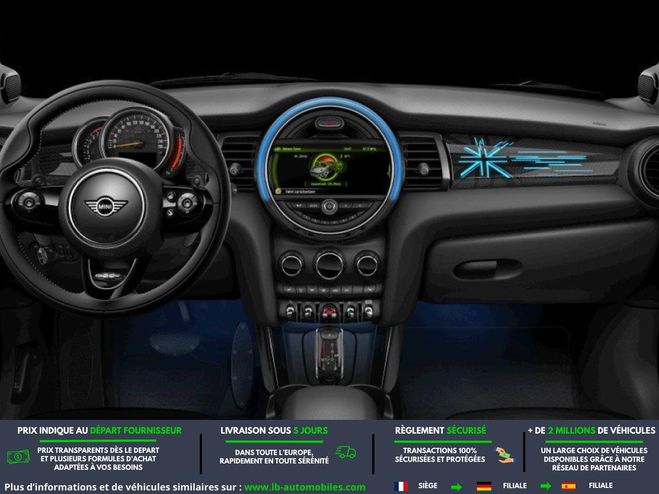 Mini Cabrio S 192 ch BVA Bleu M�tallique de 2019