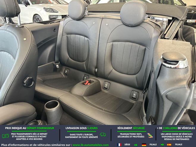Mini Cabrio 136 ch BVA Noir M�tallique de 2019