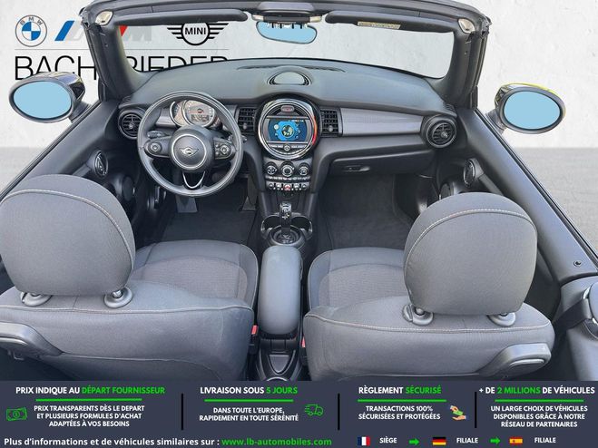 Mini Cabrio 136 ch BVA Noir M�tallique de 2020