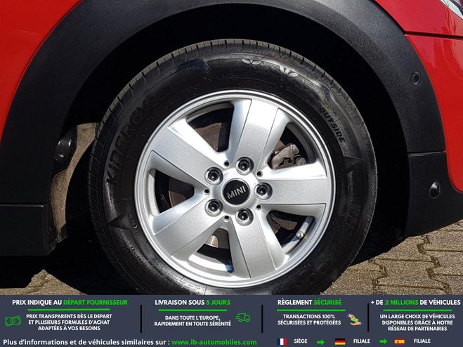 Mini Mini One 95 CH BVM Rouge M�tallique de 2015