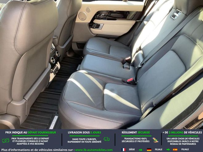 Land rover Range Rover V8 S/C 5.0L 525ch BVA Noir M�tallique de 2019