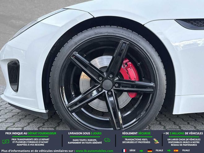 Jaguar F-Type Cabriolet V6 3L  340 ch BVA Blanc M�tallique de 2019
