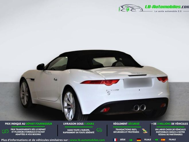 Jaguar F-Type Cabriolet V6 3L  340 ch BVA Blanc M�tallique de 2016