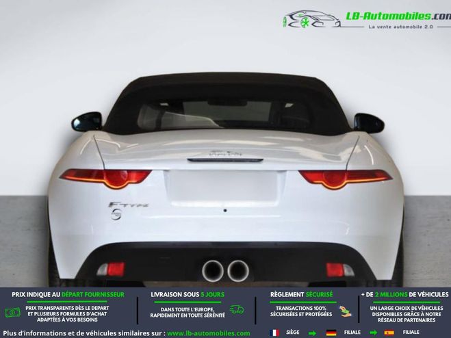 Jaguar F-Type Cabriolet V6 3L  340 ch BVA Blanc M�tallique de 2016