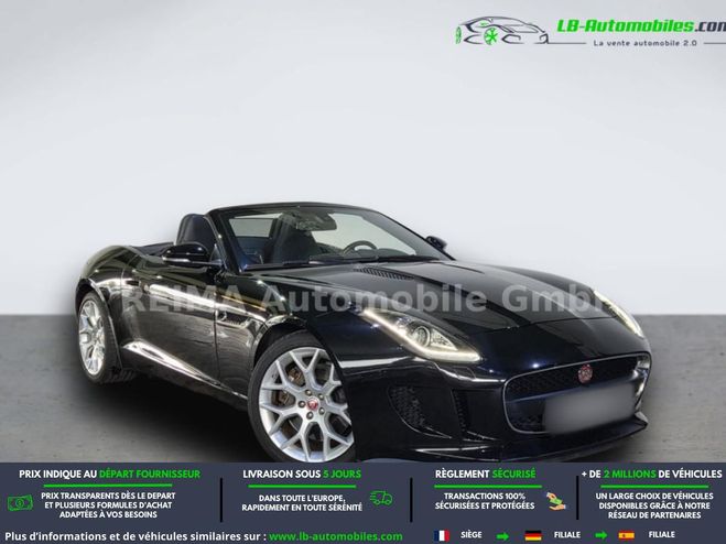 Jaguar F-Type Cabriolet V6 3L  340 ch BVA Noir M�tallique de 2016