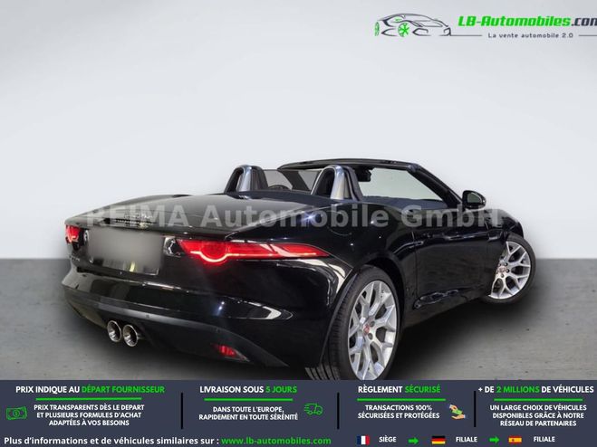 Jaguar F-Type Cabriolet V6 3L  340 ch BVA Noir M�tallique de 2016