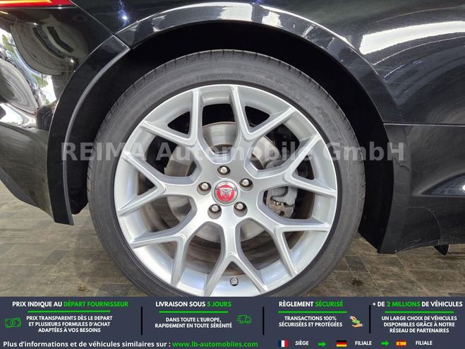 Jaguar F-Type Cabriolet V6 3L  340 ch BVA Noir M�tallique de 2016
