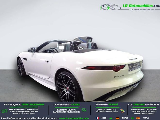 Jaguar F-Type Cabriolet 2L 300 ch BVA Blanc de 2019
