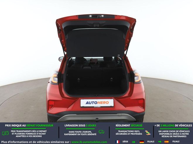 Ford Puma 1.0 EcoBoost 125 ch BVA Rouge M�tallique de 2021