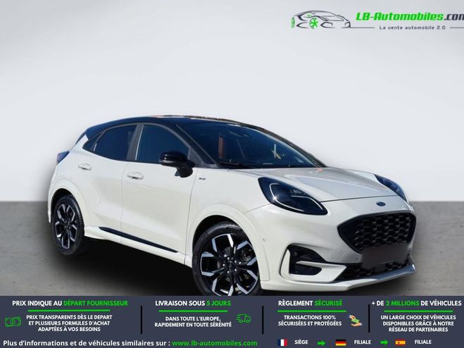 Ford Puma 1.0 EcoBoost 155 ch BVM Blanc M�tallique de 2021