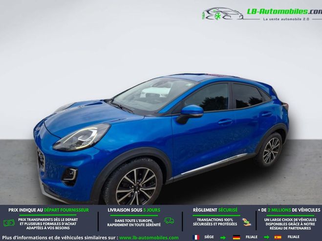 Ford Puma 1.0 EcoBoost 125 ch BVM Bleu M�tallique de 2020