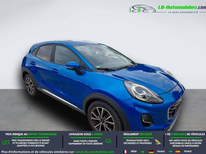 Ford Puma 1.0 EcoBoost 125 ch BVM Bleu M�tallique de 2020