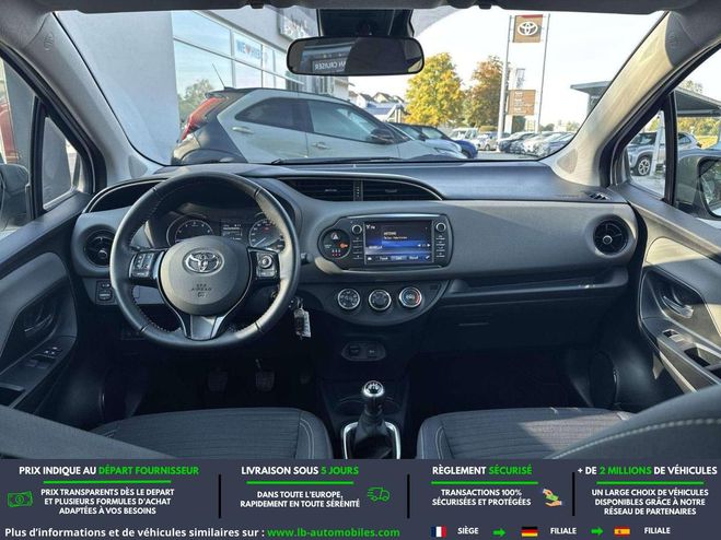 Toyota Yaris 70 VVT-i BVM Blanc de 2020