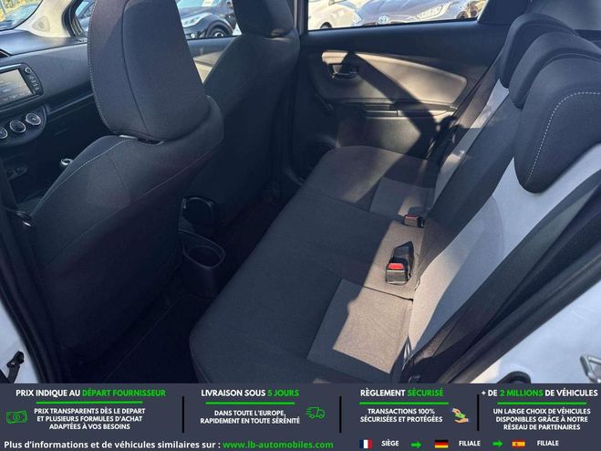 Toyota Yaris 70 VVT-i BVM Blanc de 2020