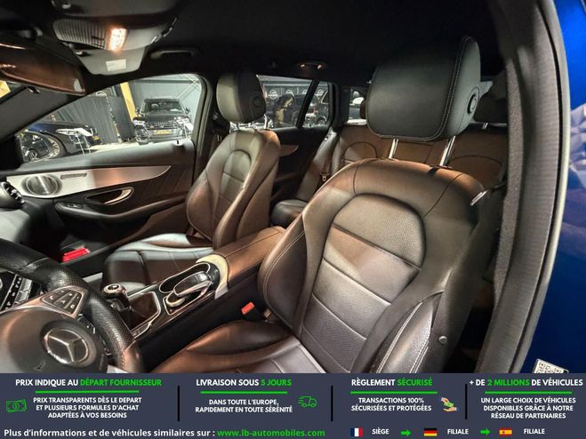 Mercedes Classe C 200 Bleu M�tallique de 2015