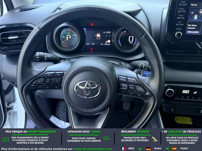 Toyota Yaris HYBRIDE 116ch Blanc de 2021