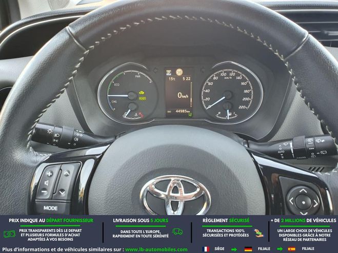 Toyota Yaris HYBRIDE 100ch Noir M�tallique de 2020