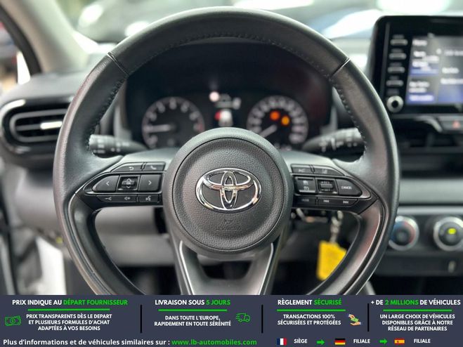Toyota Yaris 70 VVT-i BVM Blanc de 2021