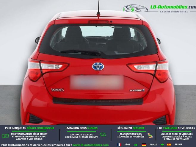 Toyota Yaris HYBRIDE 100ch Rouge de 2018
